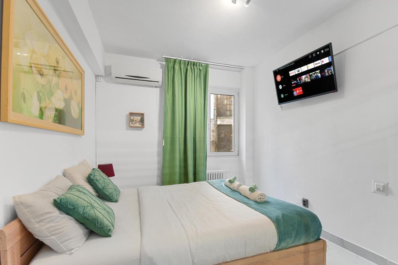 Central Studio Emerald Appartement Boekarest Buitenkant foto
